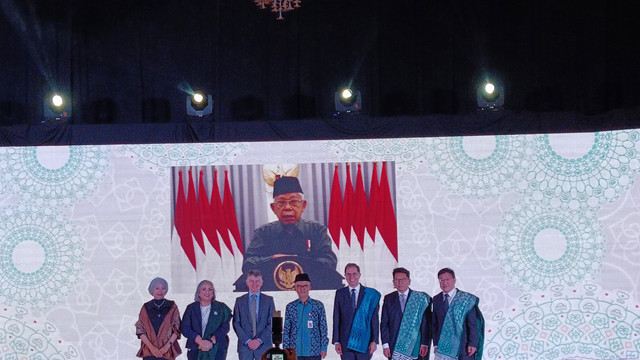 Peluncuran Prudential Syariah di Hotel The Westin Jakarta, Selasa (5/4/2022). Foto: Ghinaa Rahmatika/Kumparan