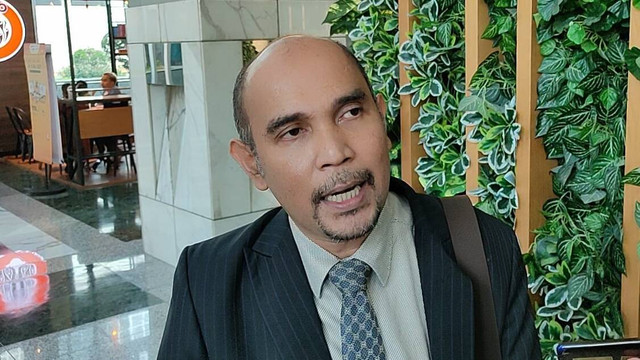 Tim Advokasi Paguyuban Pilot Eks Merpati, David Sitorus di Menara Mandiri II, Kamis (23/6/2022). Foto: Dok. Istimewa