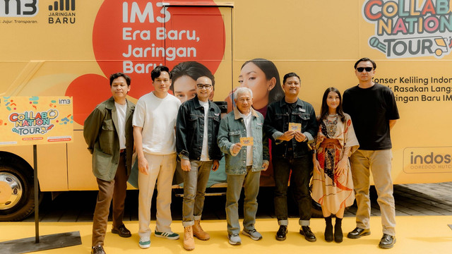 Konferensi pers Collabonation Tour. Foto: Indosat Ooredoo Hutchison