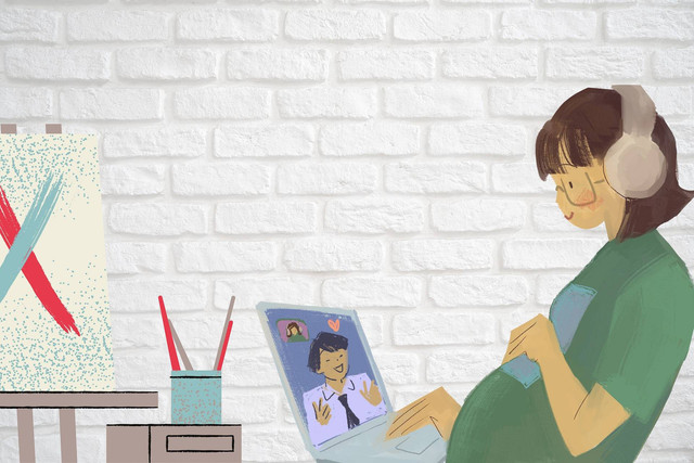 Ilustrasi pekerja perempuan tengah menjalani kehamilan. Sumber: pixabay.com