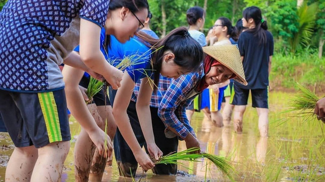 Kegiatan wisatawan di Desa Wisata Nglanggeran. Foto: Instagram @gunungapipurba