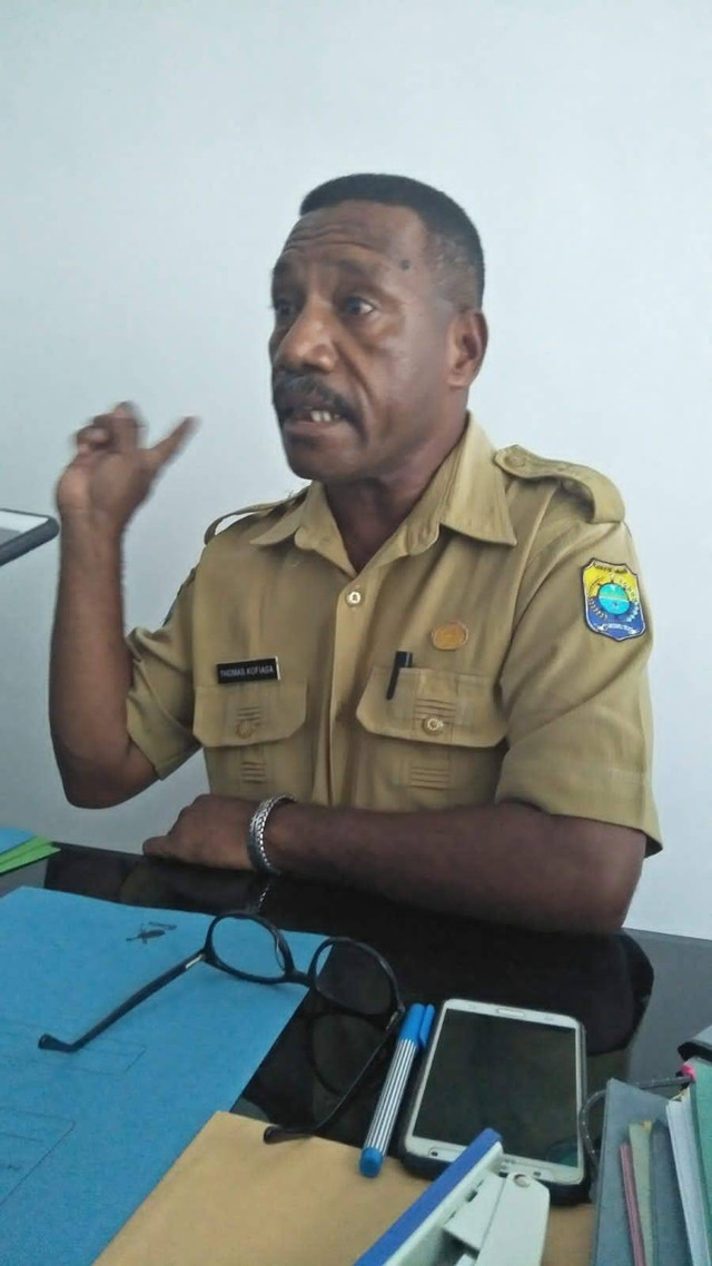 Kepala Dinas Pertanian Kabupaten Tambrauw, Thomas Kofiaga