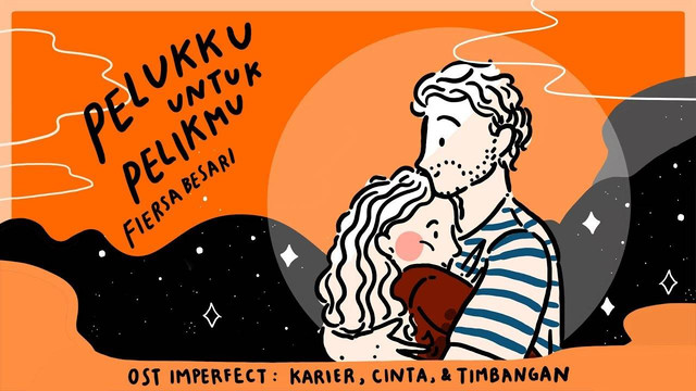 Ilustrasi sampul video klip Pelukku untuk Pelikmu oleh Fiersa Besari. Foto: YouTube/StarvisionPlus