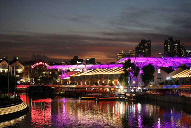 Jam Buka Clarke Quay, Foto: unsplash/ANKUR MADAN