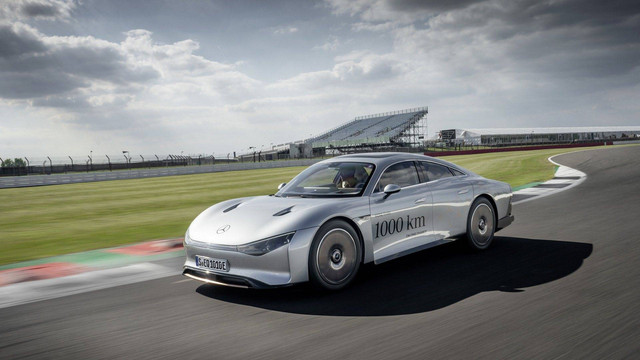 Mercedes-Benz Vision EQXX Concept. Foto: Mercedes-Benz