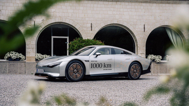 Mercedes-Benz Vision EQXX Concept. Foto: Mercedes-Benz