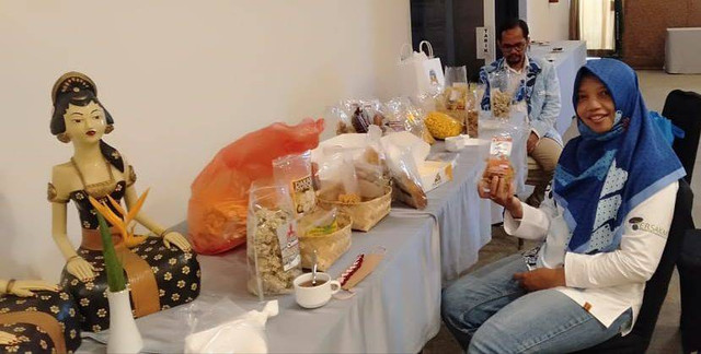 Parade Kuliner Tradisional Musantara di Jambore SKM Nasional I yang diselenggarakan di Surabaya, tanggal 24-25 Juni 2022