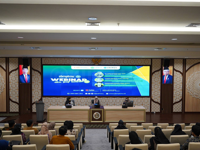 Webinar SBMPTMu di Universitas Ahmad Dahlan (UAD) (Foto: Humas UAD)