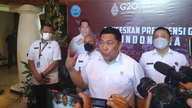Kepala Badan Narkotika Nasional (BNN) RI Komjen Pol Dr. Petrus Reinhard Golose 