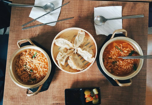 Ilustrasi Ramen Korea. Foto: Unsplash