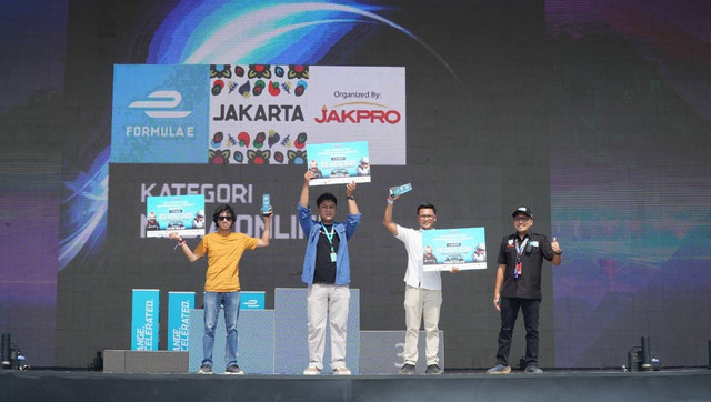 Saya menang lomba Dok. Jakpro