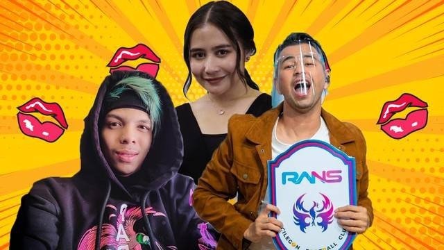 Atta Halilintar, Prilly Latuconsina, dan Raffi Ahmad. Foto: kumparan