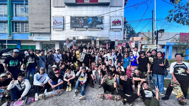 Genio Fun Day di Untan Skate Park beberapa waktu lalu. Foto : Dok. Astra Motor Kalbar