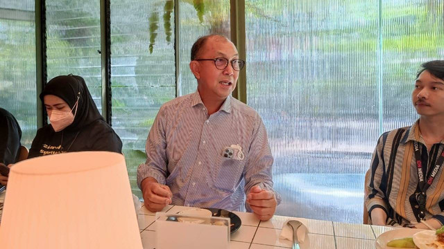 Media Gathering Eka Hospital oleh Dr. dr. Luthfi Gatam, Sp.OT (K). Selasa (28/6/2022.) Foto: Ainun Nabila/kumparan