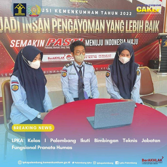 Sumber : Humas LPKA Kelas I Palembang