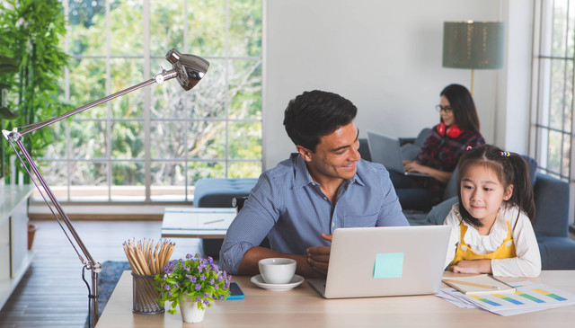 Ilustrasi Mengajak Anak ke Kantor.
 Foto: Shutterstock