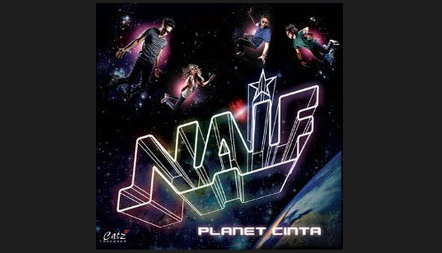 Ilustrasi sampul album Planet Cinta oleh Naif. Foto: Spotify