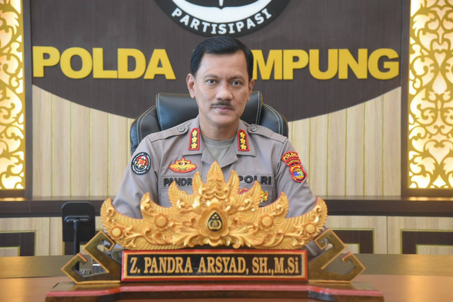 Kabid Humas Polda Lampung, Kombes Pol Zahwani Pandra Arsyad. | Foto: Polda Lampung