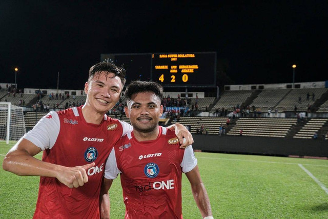 Saddil Ramdani saat membela Sabah FC. Foto: Instagram/@officialsabahfc