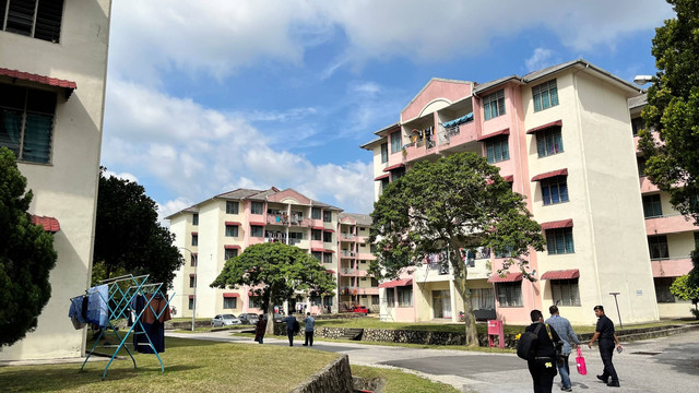 Asrama TKI wanita Pangsapuri Sri Ayu, Seksyen 4, Bandar Baru Bangi, Malaysia. Foto: Fadjar Hadi/kumparan