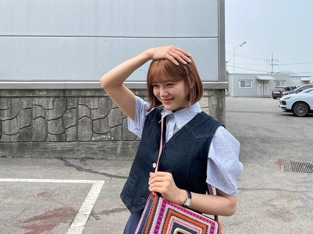 Kim Se-jeong, aktris yang membintangi Today's Webtoon. Foto: Instagram/@clean_0828
