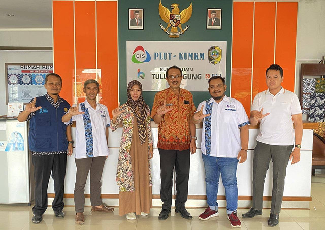 Komunitas TDA Tulungagung menjalin kerja sama dengan PLUT-KUMKM TUlungagung. dok