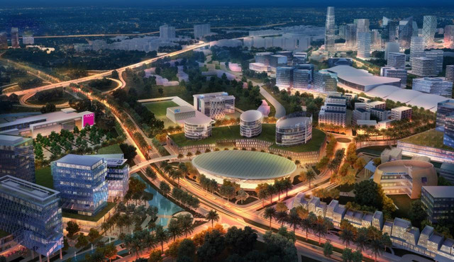 Ilustrasi kota pintar atau Smart City yang menjadi target Sinar Mas Land untuk diwujudkan melalui pembentukan startup. Foto: Dok. Sinar Mas Land