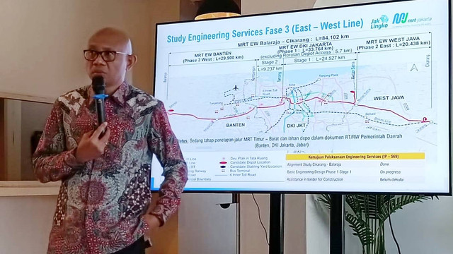 Direktur Utama MRT Jakarta William Sabandar. Foto: Muhammad Darisman/kumparan