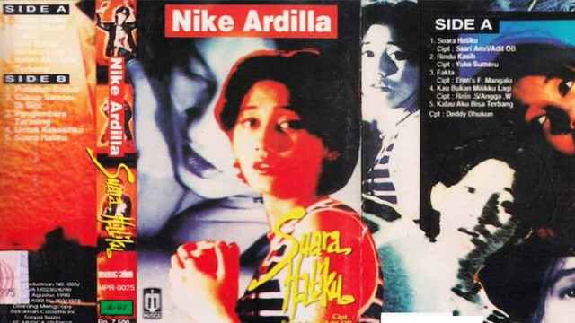 Ilustrasi album Suara Hatiku oleh Nike Ardilla. Foto: Spotify