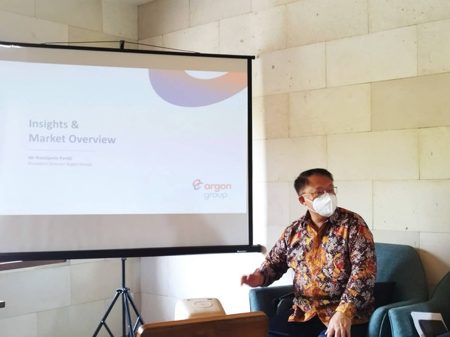 Presiden Direktur PT Medela Potentia (Argon Group), Krestijanto Pandji. Foto: Wendiyanto Saputro/kumparan
