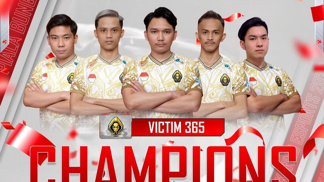 Victim 365, juara Piala Bung Karno PUBG. Foto: instagram.com/@pialabungkarno