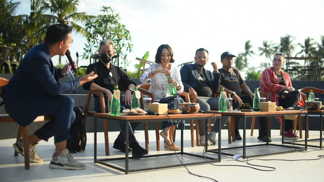 Suasana jumpa pers Prambanan Jazz Festival, Kamis (30/6). Foto: Dok. Prambanan Jazz