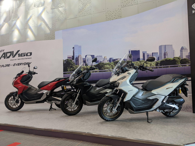 PT Astra Honda Motor (AHM) meluncurkan new Honda ADV 160 (1/7). Foto: Sena Pratama/kumparan