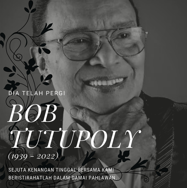 Bob Tutupoly dalam Kenangan. Foto: Dok. Tantowi Yahya