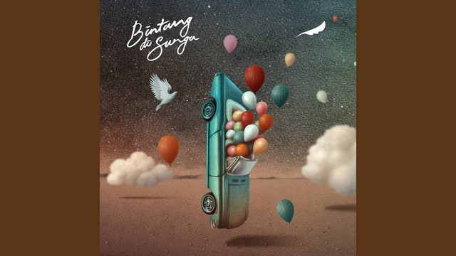 Ilustrasi sampul album Bintang di Surga oleh NOAH. Foto: YouTube/NOAH Official