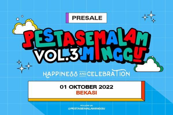Kategori penjualan tiket mulai dari Early Bird, Presale dan Normal