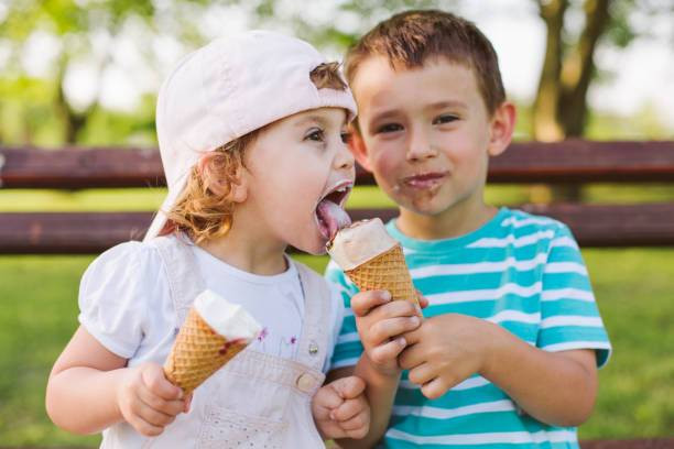 Ilustrasi kapan anak boleh makan es krim (Sumber: Pexels)