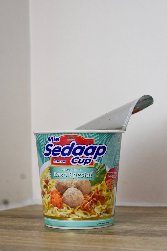Mie Sedaap Cup. Foto: RinaOkta/Shutterstock