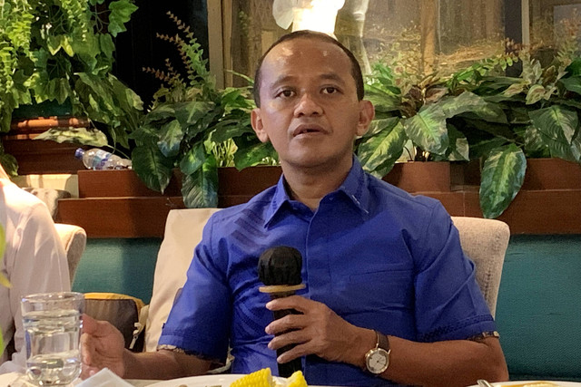 Menteri Investasi/Kepala BKPM Bahlil Lahadalia di Surakarta.  Foto: Moh Fajri/kumparan