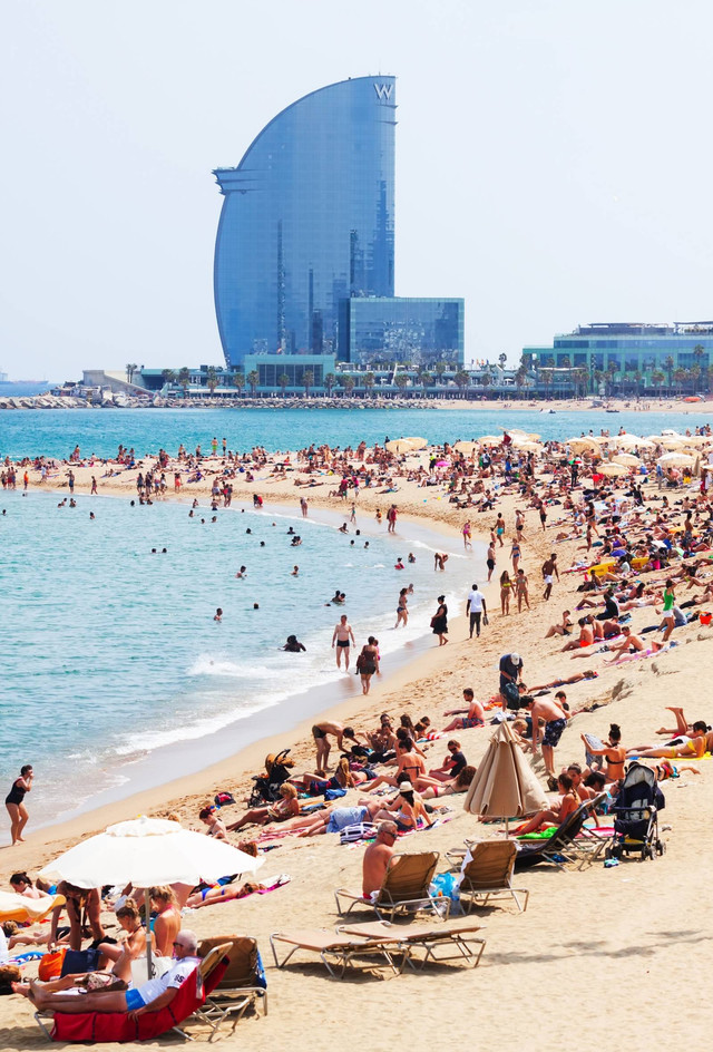 Ilustrasi turisa yang liburan di pantai. Foto: BearFotos/Shutterstock