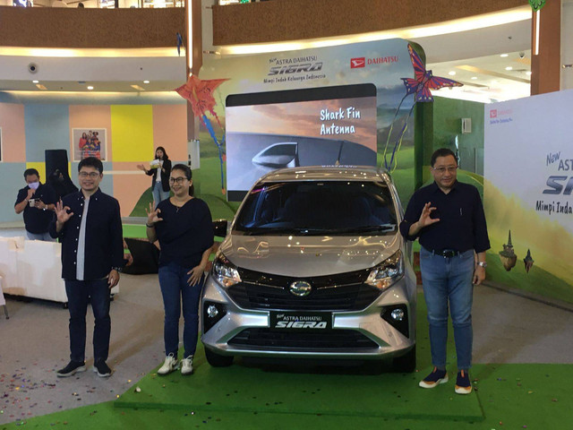 Daihatsu Sigra alami penyegaran pada bagian eksterior dan interior. Foto: Sena Pratama/kumparan