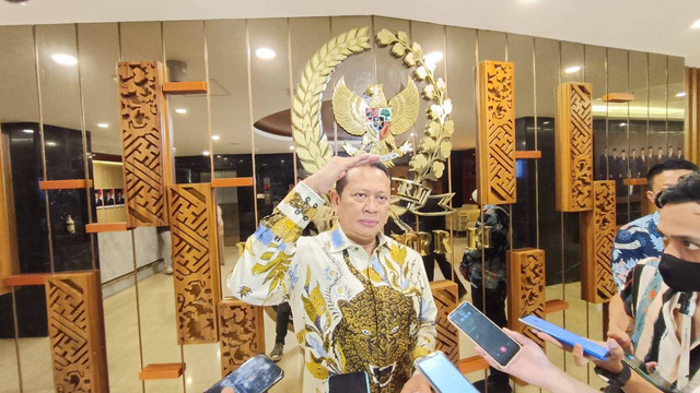 Ketua MPR RI Bambang Soesatyo. Foto: Annisa Thahira Madina/kumparan