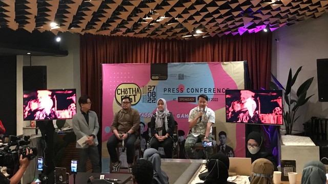 Press conference KPOP Chotha Fest. Foto: Afifa Inak/kumparan
