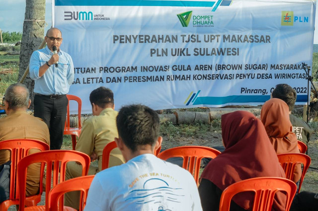 PLN Peduli Salurkan Bantuan Program Pengembangan CSR Kepada Dompet Dhuafa Sulsel