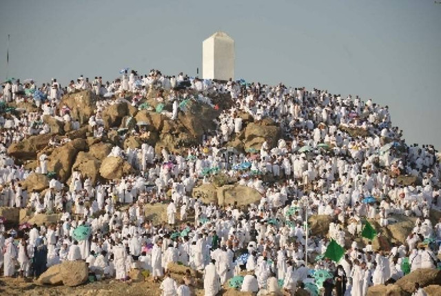 Ilustrasi wukuf di Arafah (sumber: republika.co,id)