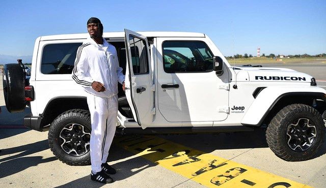 Paul Pogba tiba di Turin, Italia. Foto: Juventus