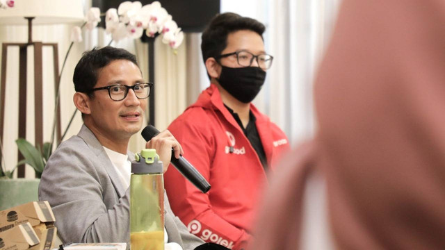 Menparekraf Sandiaga Uno menghadiri kajian ekonomi yang digagas oleh Yayasan Indonesia Setara (YIS) di Jakarta, Sabtu (8/7/2022). Foto: Dok. Istimewa