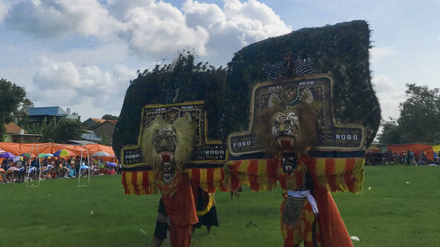 Foto Tari Reog Ponorogo by Fena Nur Mustika