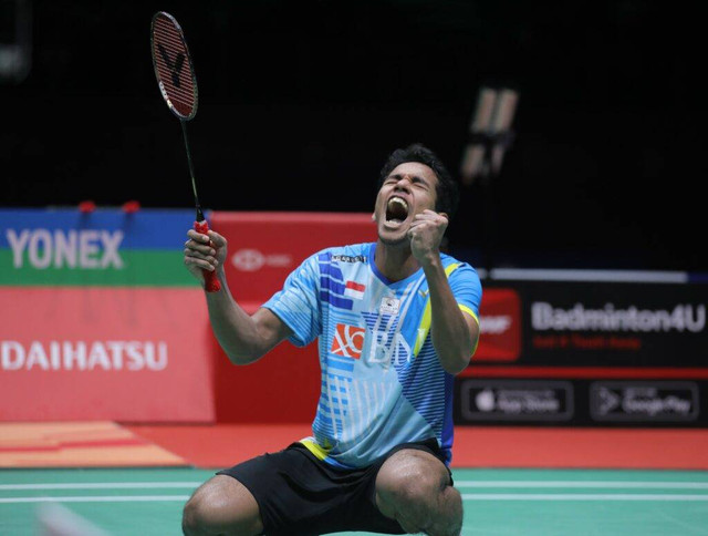 Chico Aura Dwi Wardoyo di Malaysia Masters 2022. Foto: PBSI