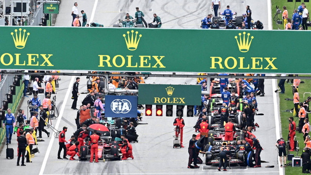 Grand Prix Formula Satu Austria di trek balap Red Bull Ring di Spielberg, Austria, Minggu (10/7/2022). Foto: Joe Klamar/AFP